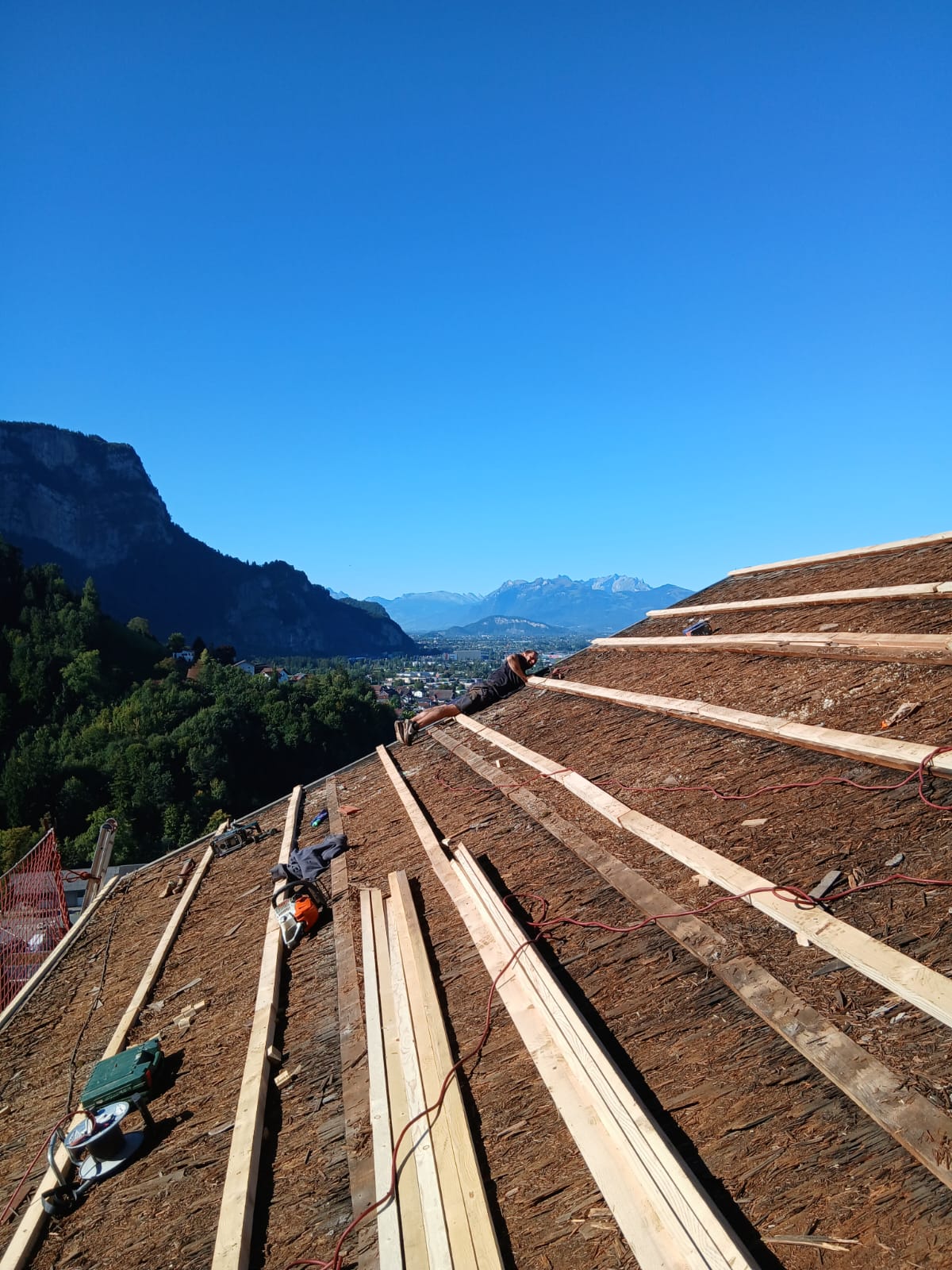 Dachsanierung, Dachreparatur, Holzer Dach Dornbirn